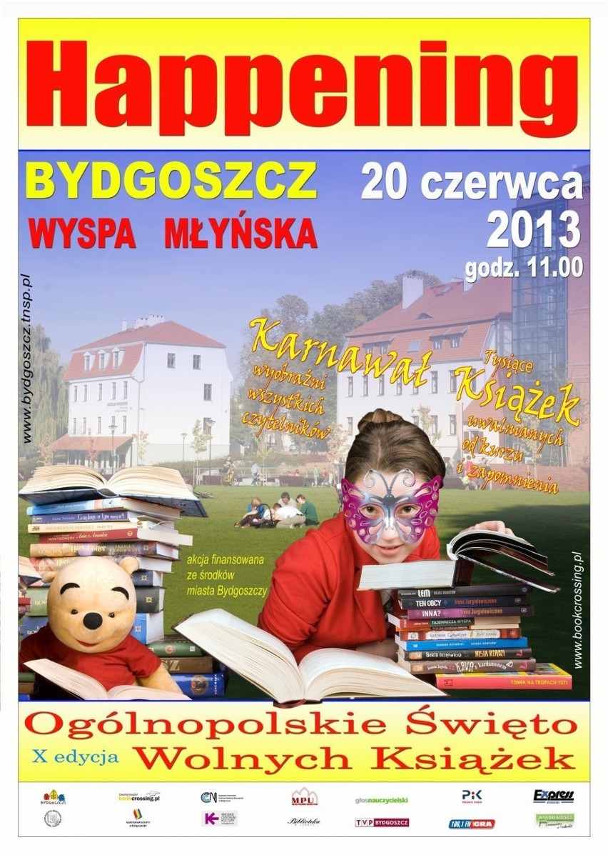 Plakat. Święto Wolnych Książek, X edycja