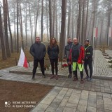 Gm. Obrzycko. Morsy z "Góry Lodowej" oddały hołd pomordowanym w Lasach Kobylnickich