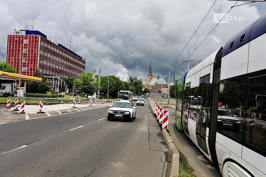 Rozpoczęto prace przygotowawcze pod budowę ronda na ul. Energetyków w Szczecinie