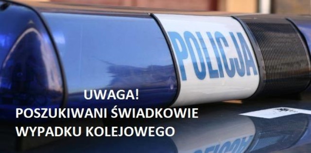 Poszukiwani świadkowie wypadku kolejowego na stacji Opoczno Południe