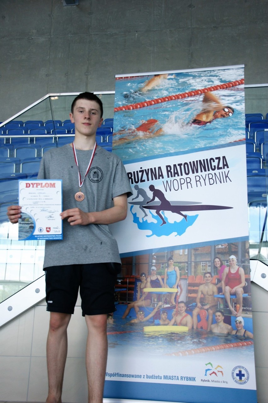WOPR z Rybnika na 50 Mistrzostwach Polski w Ratownictwie Wodnym