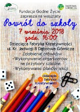 Dziecięca Fabryka Kreatywności zaprasza 7 września 