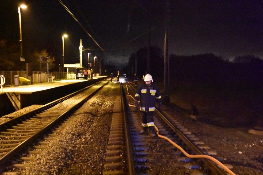 Tragedia na stacji kolejowej w Sątopach. Nie żyje mężczyzna
