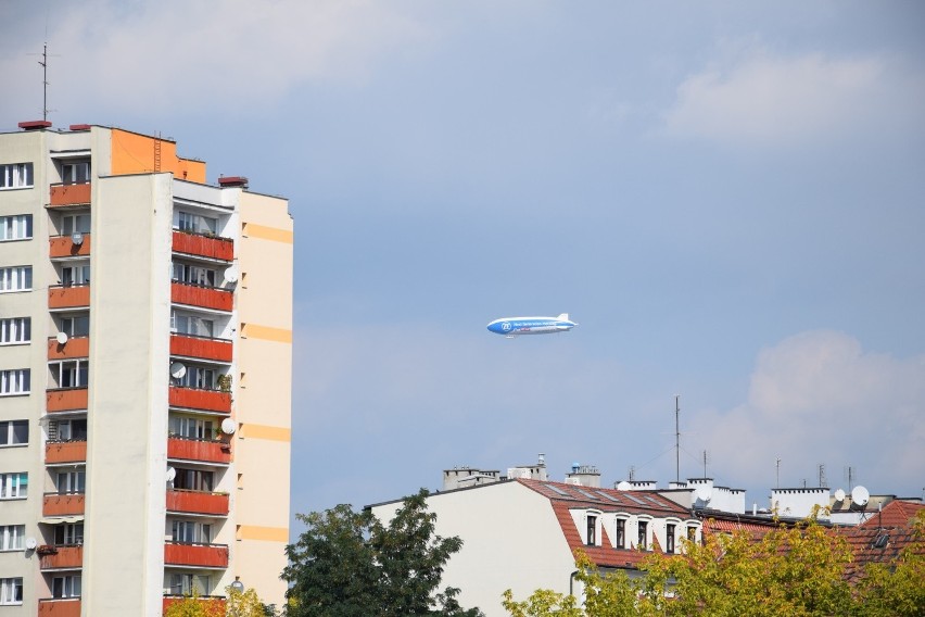 Zeppelin nad Opolem.