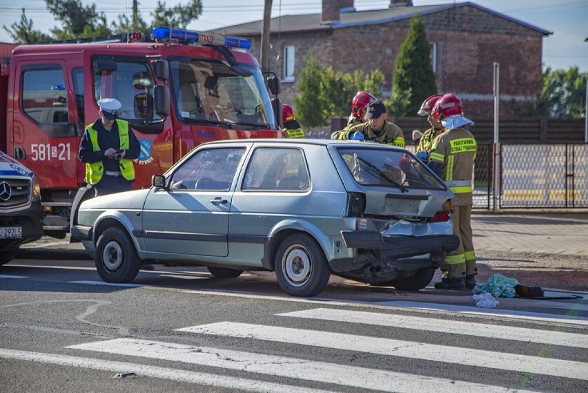 Wypadek w Jejkowicach: ranny kierowca chevroleta, który...