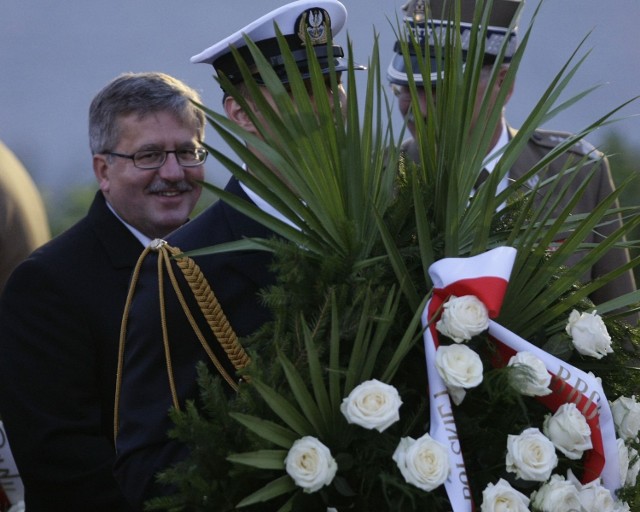 Prezydent Bronisław Komorowski przyjedzie w czwartek do Gdańska na obchody 40. rocznicy Grudnia 70.