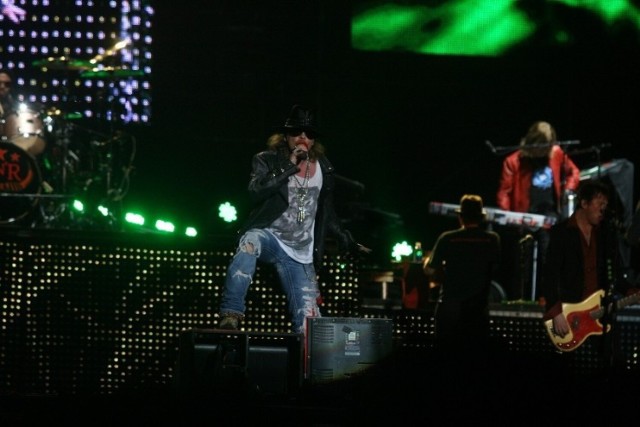 Koncert Guns N' Roses w Rybniku