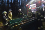 Wielki pożar lasu w powiecie rybnickim. W akcji kilkanaście jednostek OSP. Ale spokojnie, tym razem to jednak tylko ćwiczenia...