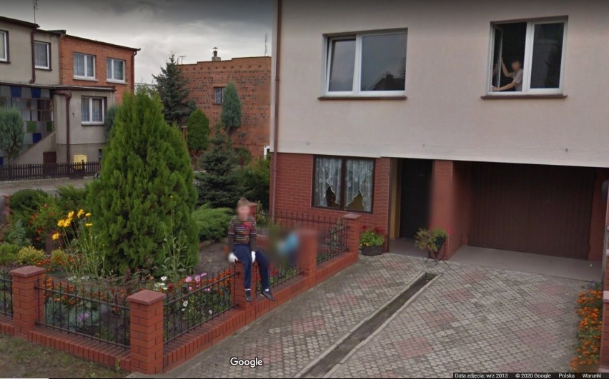 Książ Wielkopolski w Google Street View