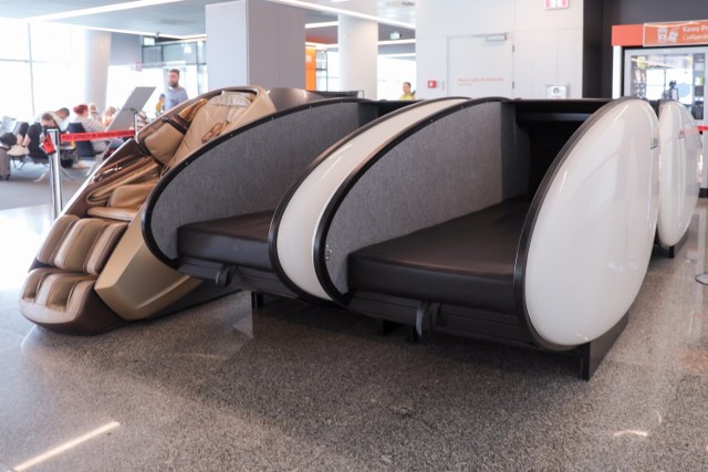 Do tej pory kabiny sypialniane były dostępne dla podróżnych w Polsce tylko na jednym lotnisku - w Modlinie