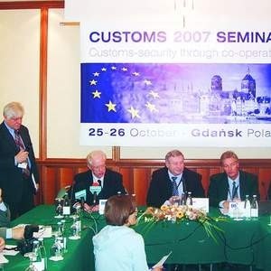 W Gdańsku spotkali się celnicy z Unii Europejskiej.
Fot. Kazimierz Netka