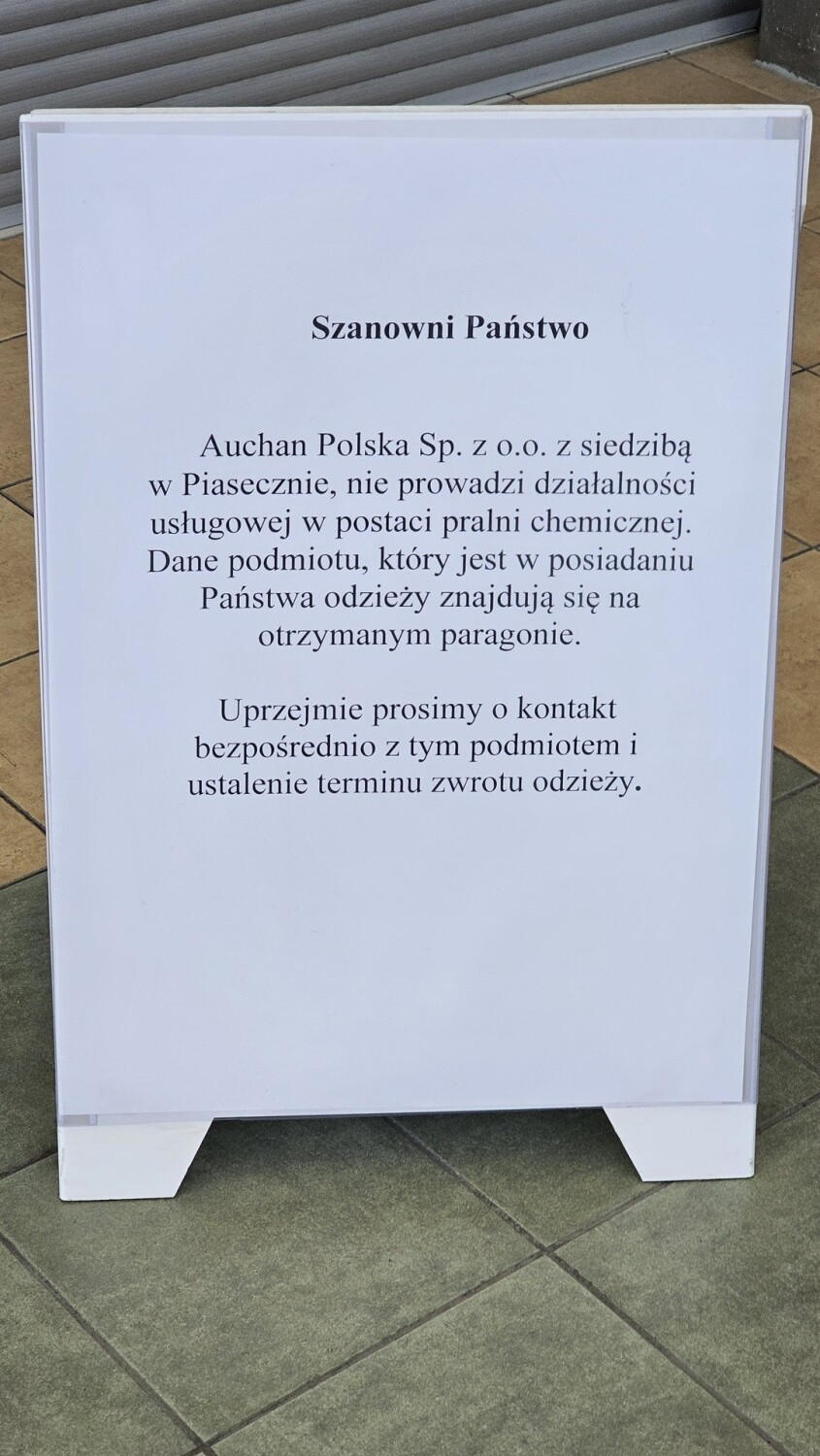 Pralnia przy ulicy Radomskiej w Kielcach wciąż pozostaje zamknięta. Sytuacja jest patowa! Co na to Miejski Rzecznik Konsumentów?