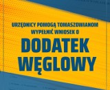 W Tomaszowie Maz. rusza przyjmowanie wniosków o dodatek węglowy. Gdzie go składać? [POBIERZ WNIOSEK]