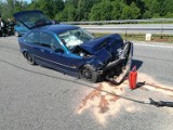 Wypadek na autostradzie! Ruch pasem awaryjnym w kierunku Gdańska [ZDJĘCIA]