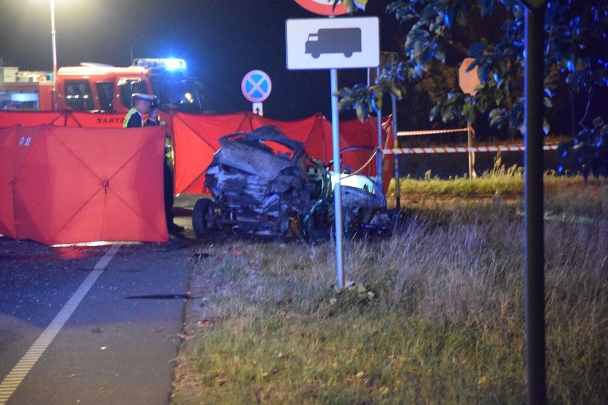 Tragiczny wypadek na ul. Bydgoskiej w Świeciu. W zderzeniu...