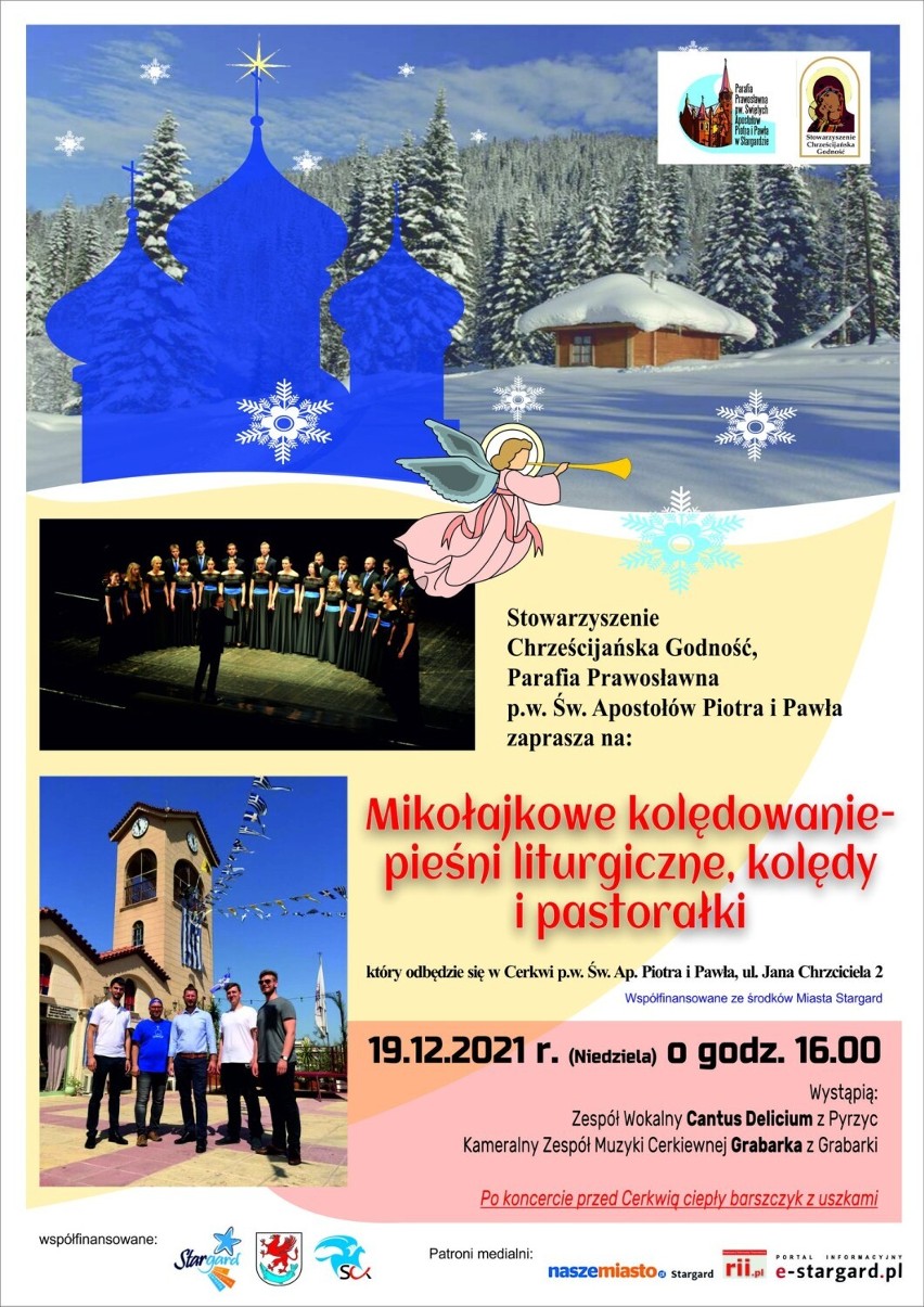 NASZ PATRONAT. Mikołajkowe kolędowanie - pieśni liturgiczne, kolędy, pastorałki