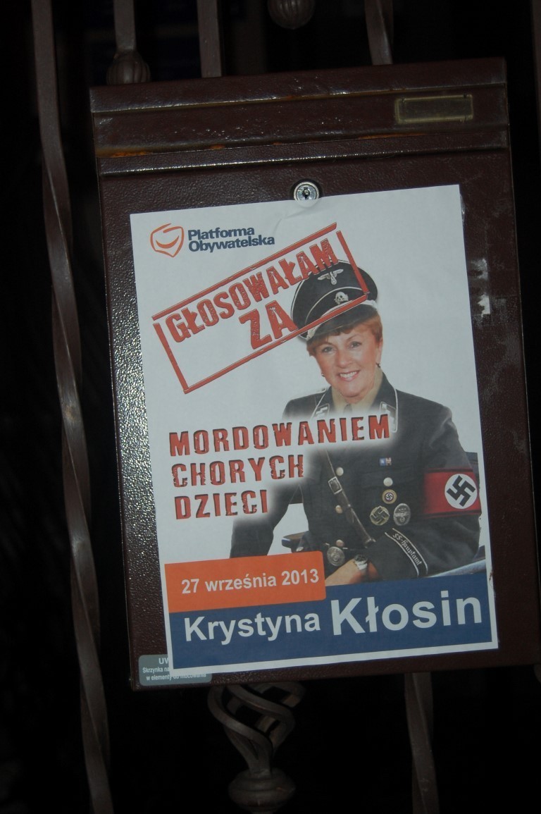 Krystyna Kłosin w mundurze SS