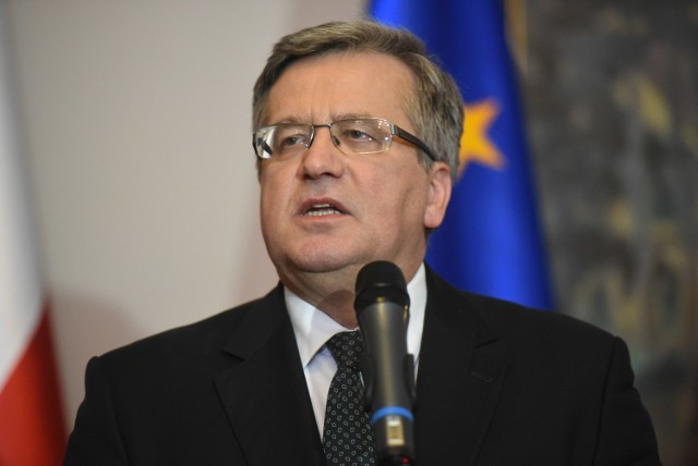 Bronisław Komorowski wizytował granicę z Rosją