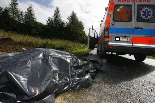 Wypadek w Dywitach. Zginął pieszy