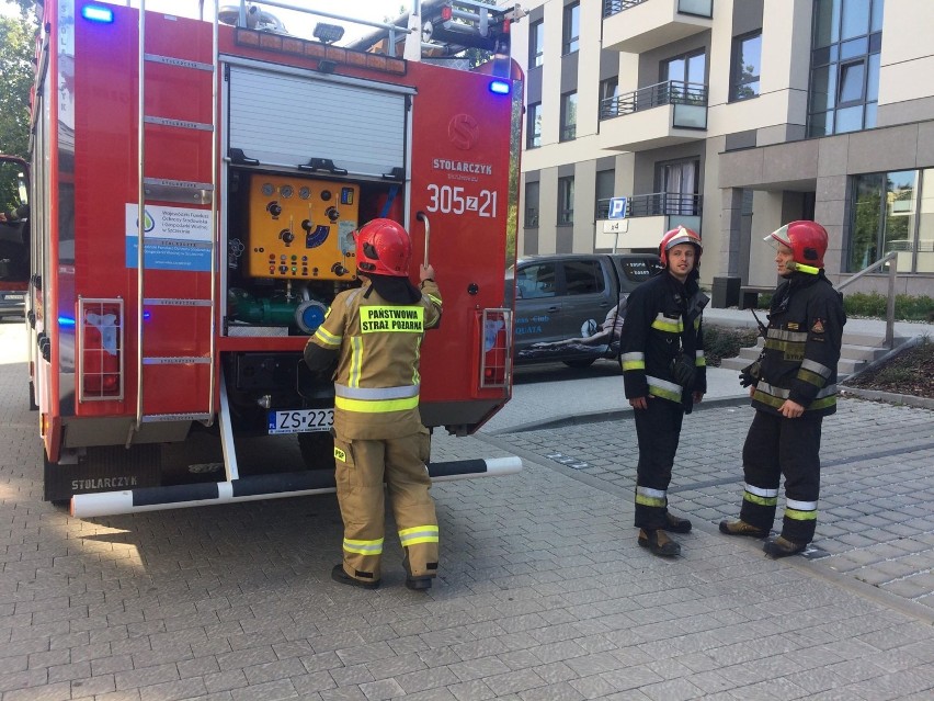 Wybuch w kuchni w mieszkaniu przy ul. Dembowskiego w Szczecinie. Ranna jedna osoba