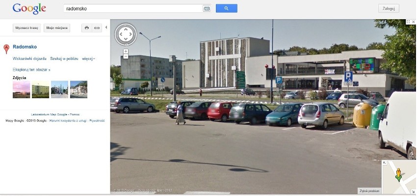 Radomsko na Google Street View. Idź na wirtualny spacer!