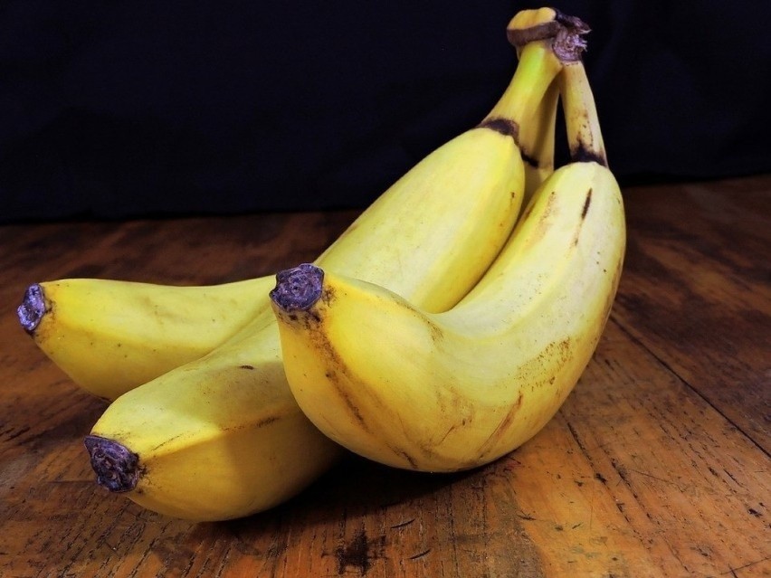 Banany obniżają ciśnienie tętnicze krwi.