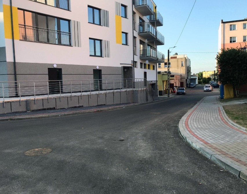 Zniszczony fragment ulicy Topolowej w Kościerzynie już naprawiony. Pomogła interwencja radnego