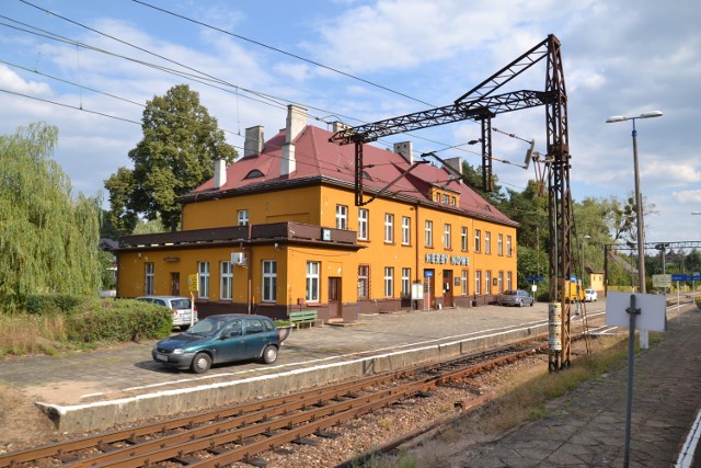 Stacja kolejowa Herby Nowe.