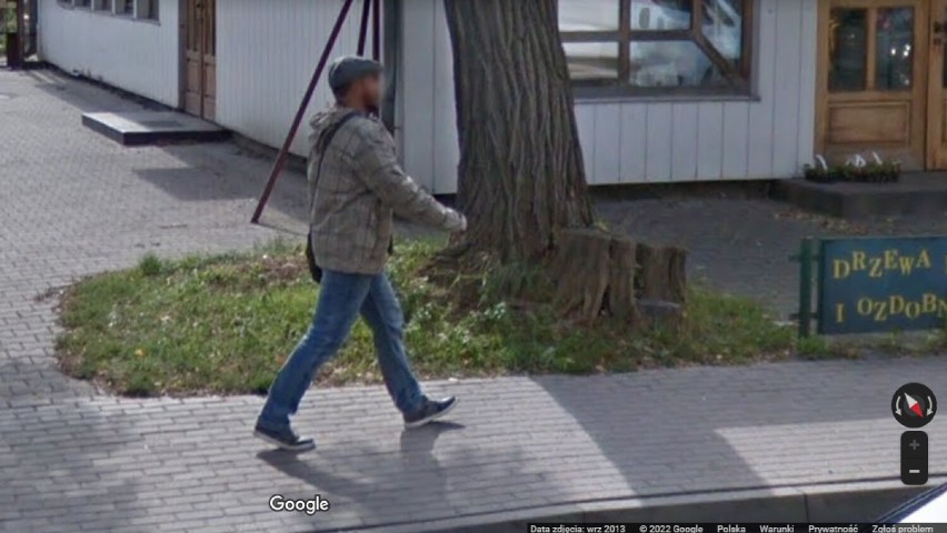 Mieszkańcy Międzyrzecza przyłapani na Google Street View.