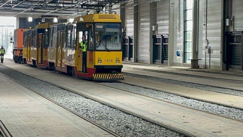 O pierwszych testach tramwajarze poinformowali 6 kwietnia...