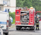 Pożar w Lubinie na ulicy Jesionowej. Nie żyje kobieta.