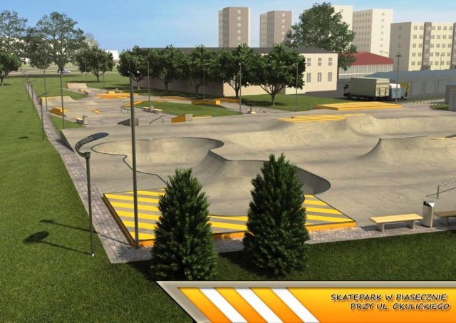 Za ponad 3 mln zł w Piasecznie powstanie jeden z największych skateparków na Mazowszu.