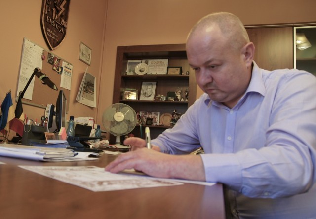 Grzegorz Königsberg - dyrektor CKZiU "Elektryk" w Nowej Soli.