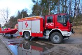 Ciało mężczyzny wyłowili strażacy z jeziora w gminie Łobżenica