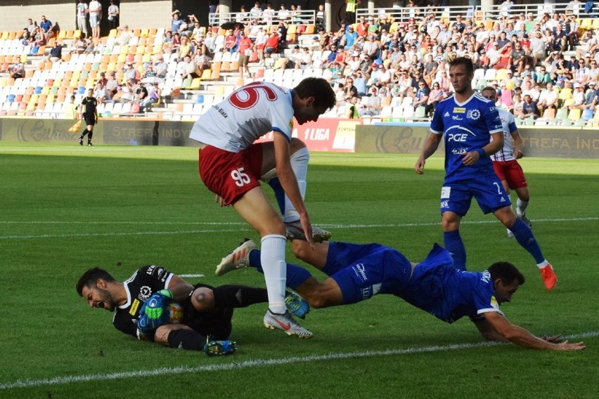 Co to były za fikołki! Podbeskidzie rozbiło Stal Mielec 4:1 [ZDJĘCIA KIBICÓW I Z MECZU]