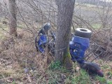 Śmiertelny wypadek w gminie Zelów. Nie żyje kierowca quada
