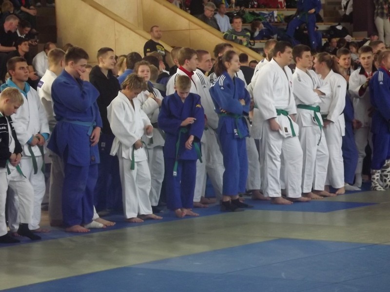 Strzegom: Judocy AKS Strzegom  z medalami