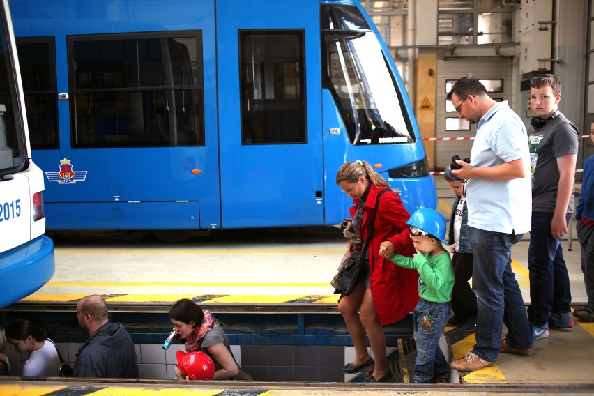 Kraków: Dzień Dziecka w zajezdni tramwajowej [ZDJĘCIA]