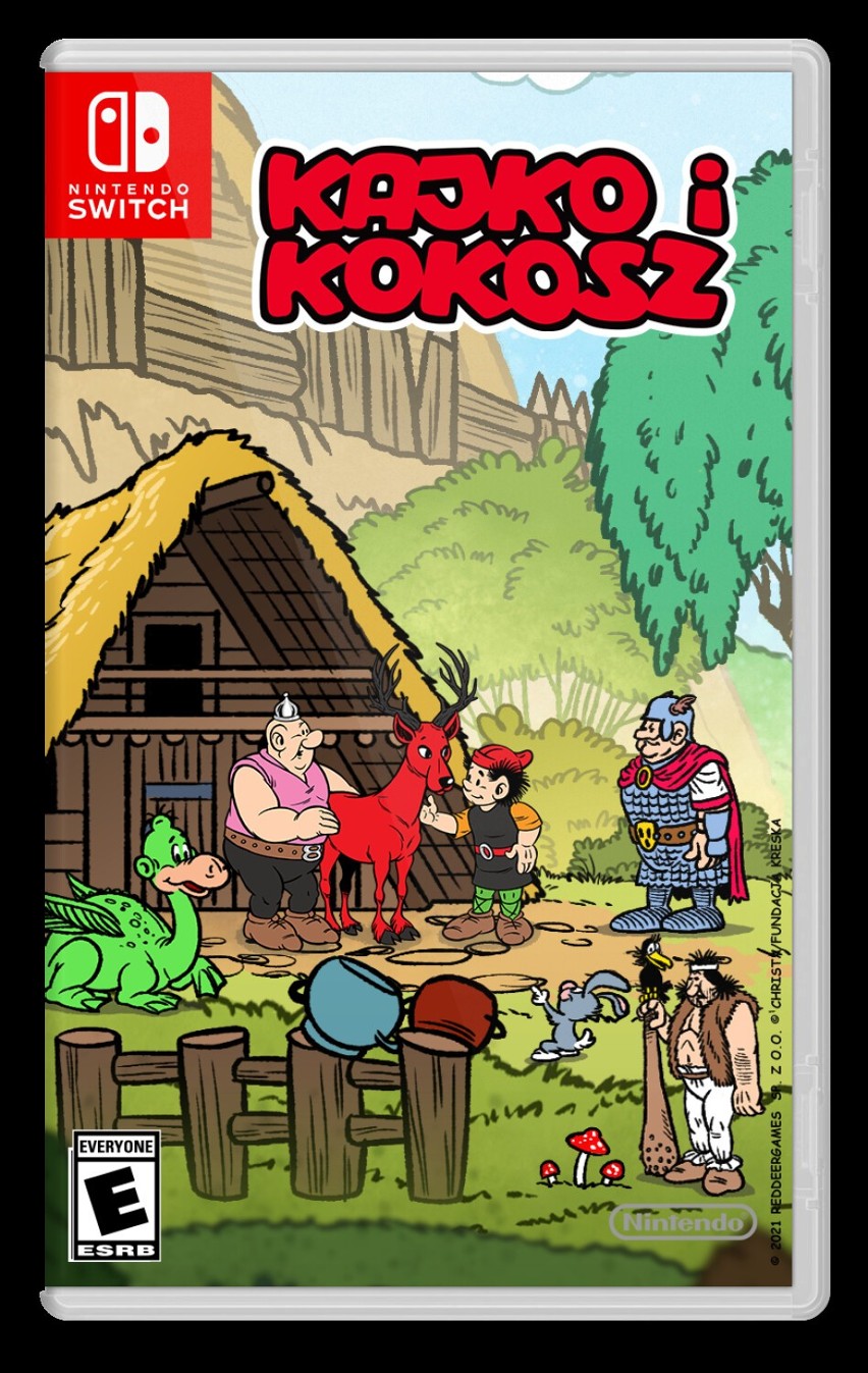 “Kajko i Kokosz” zadebiutowali w Netflixie, teraz czas na konsole. Polskie studio RedDeerGames wyda dwie gry na Nintendo Switch.