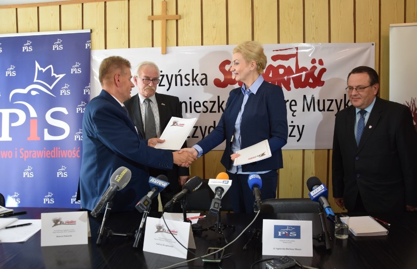 Agnieszka Muzyk uzyskała poparcie od łomżyńskiej...