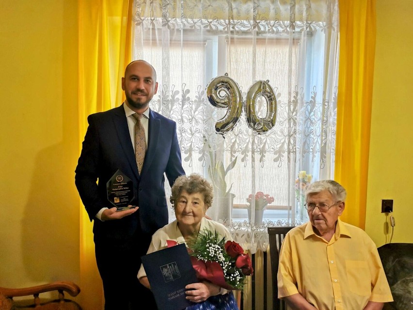 Katarzyna Nitka z Damasławka obchodziła 90-lecie urodzin