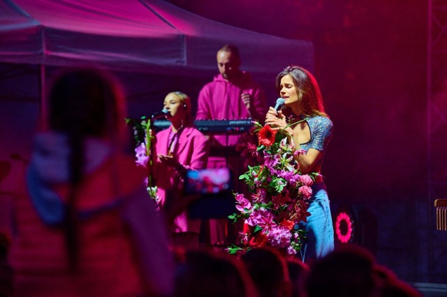 Natalia Szroeder podczas koncertu w Sandomierzu. Zabawa była znakomita. Więcej na kolejnych zdjęciach >>>