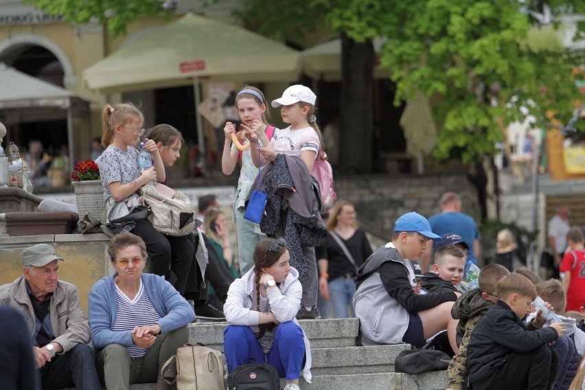 W majówkę turyści opanowali Sandomierz. Zobaczcie zdjęcia z wtorku, 2 maja [ZDJĘCIA]