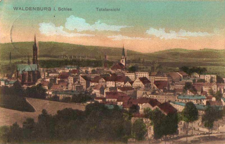 1905, Widok ogólny Wałbrzycha.