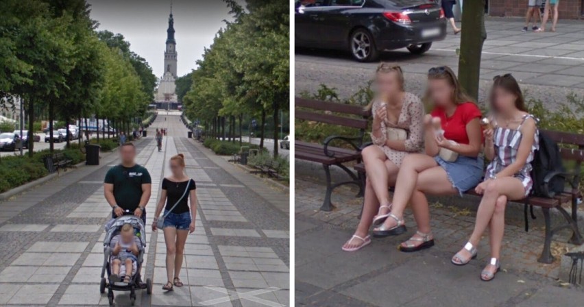 Google Street View w Częstochowie! Może Wy też jesteście na zdjęciach Street View? Mieszkańcy Częstochowy przyłapani przez kamery Google