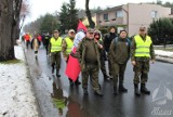 Przeszli trasą Marszu Śmierci. Upamiętnili ofiary obozu koncentracyjnego pod Sławą