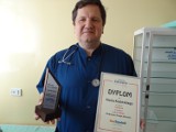 Piotr Koziński ze szpitala w Łęczycy został Lekarzem Roku