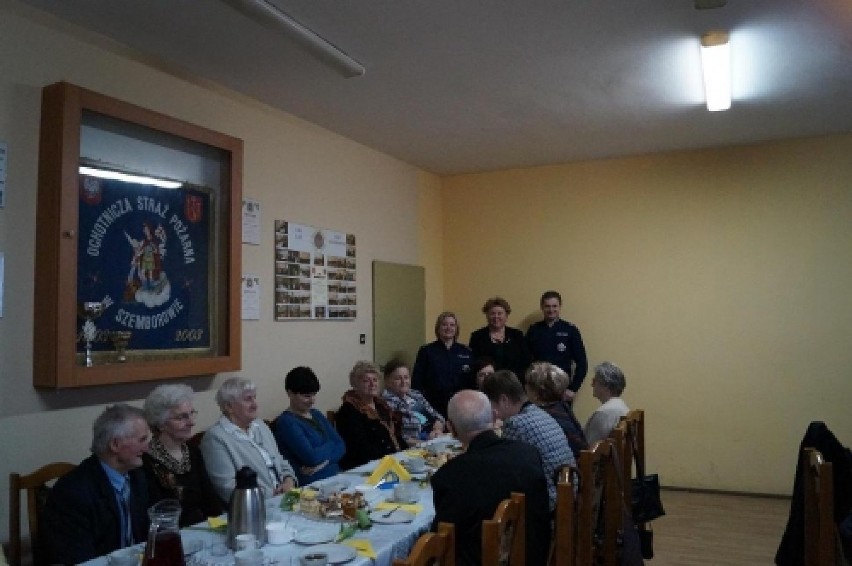 Policja w Słupcy: Spotkanie z seniorami w Szemberowie