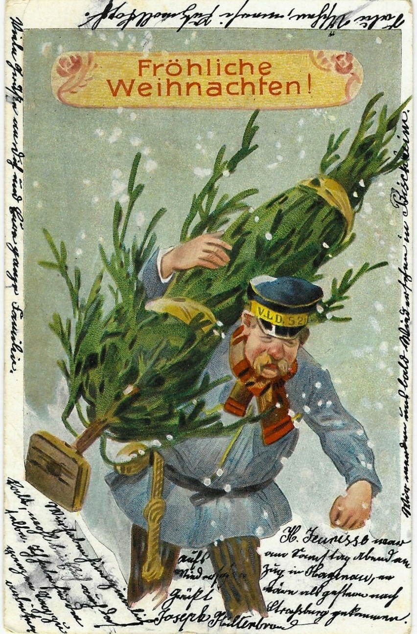Boże Narodzenie na starych pocztówkach