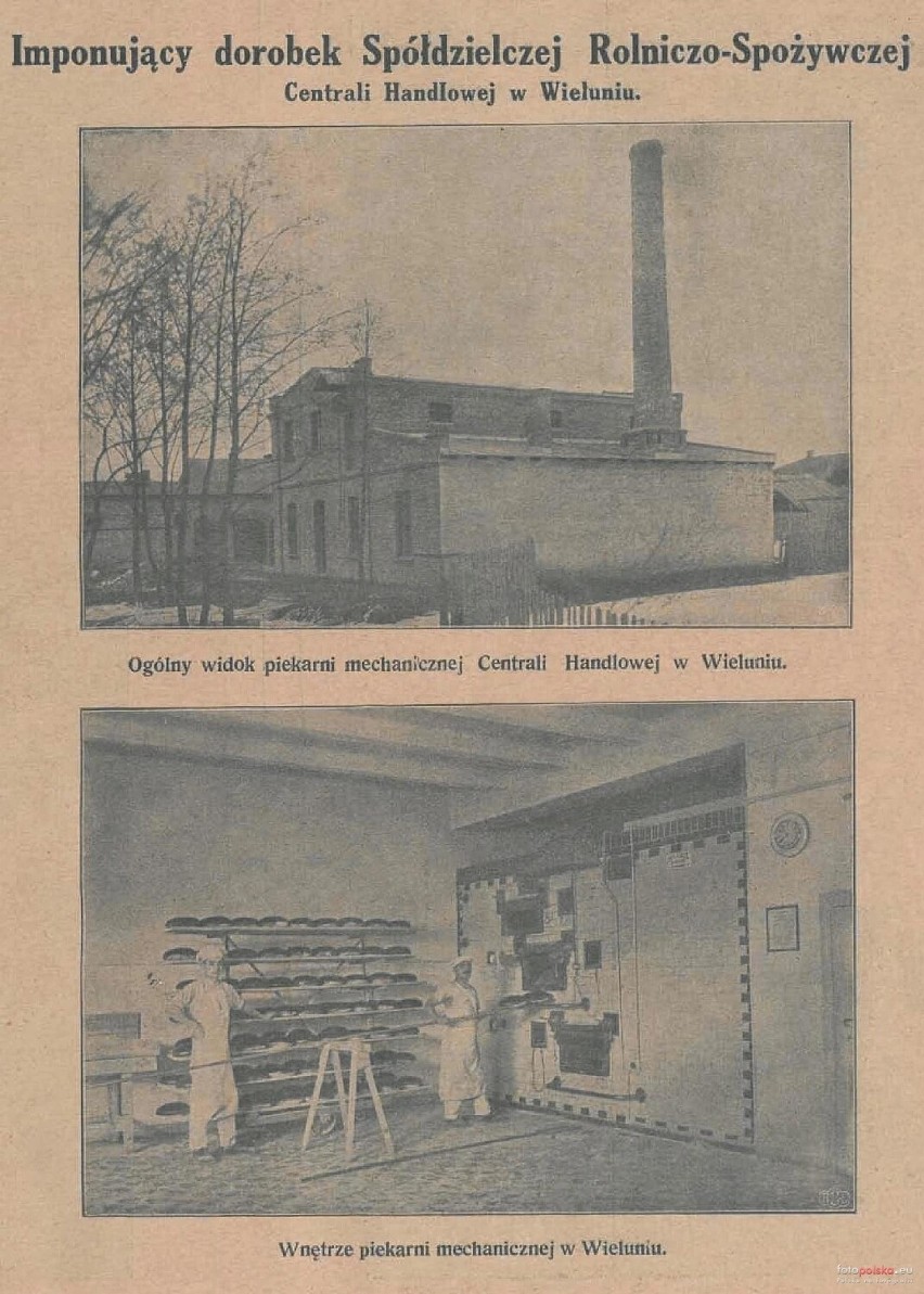 1930 r. -  Piekarnia mechaniczna Centrali Handlowej w...
